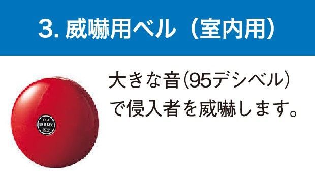 威嚇用の防犯ベル