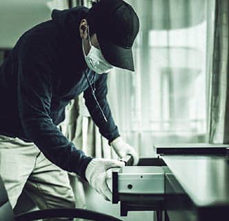 ほとんどの窃盗犯罪の犯行時間は5~10分